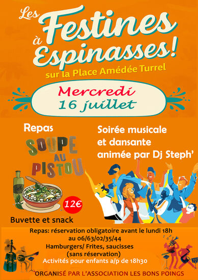 Du mercredi 16 juillet au mercredi 20 août 2025